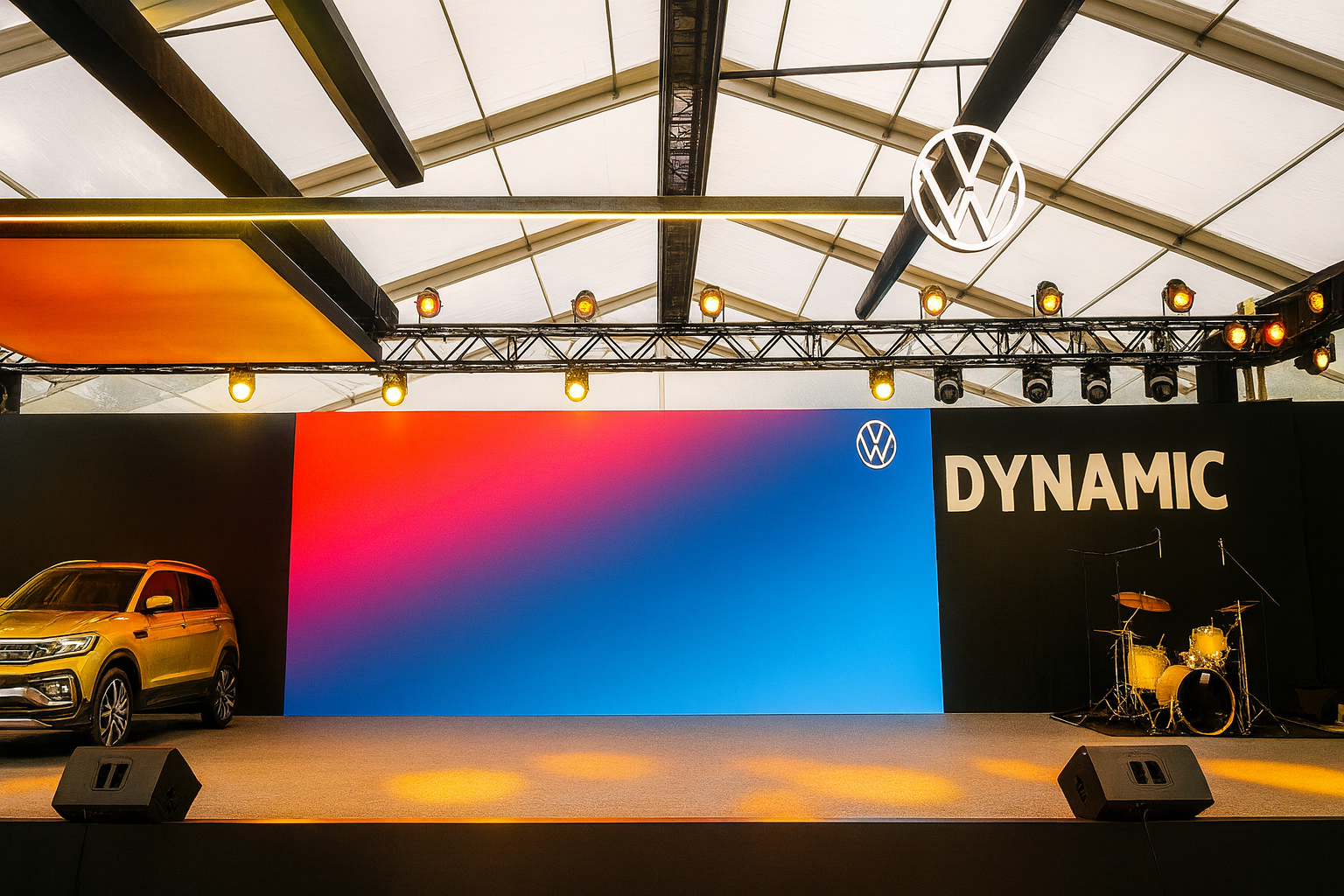 Stage and lighting design